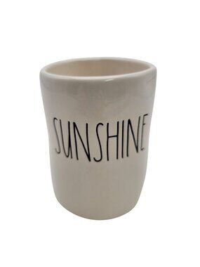 Rae Dunn Sunshine Candle Pineapple Scented Candle Holder 4"